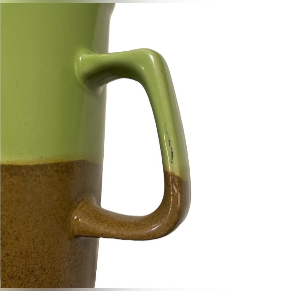 MCM Avocado green & yellow Tree & Design Mugs - Picture 7 of 8